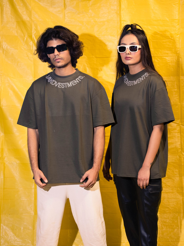 Olive Green Landscape T-Shirt